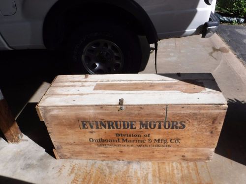 Rare evinrude sportwin shipping create (1940&#039;s vintage)