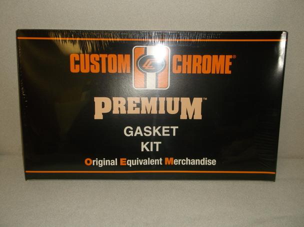 Custom chrome complete gasket kit for 1957-1971 harley davidson sportster - new!