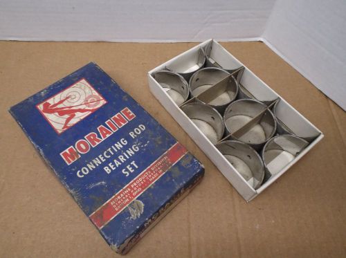 Vintage moraine connecting rod bearing set # 513308