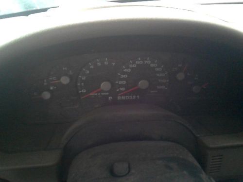Ford explorer, speedometer, cluster, 4 dr,exc. sport trac, mph