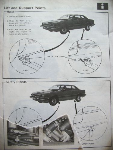 1979 honda prelude-original shop manual