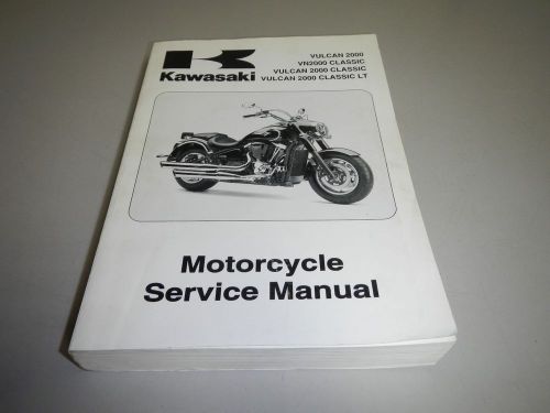 2008 genuine kawasaki vulcan 2000 classic lt vn2000 motorcycle service manual