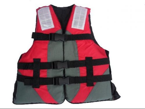 Lqx025  children&#039;s swimming&amp;survival suit/multi-pocket life-saving red vest