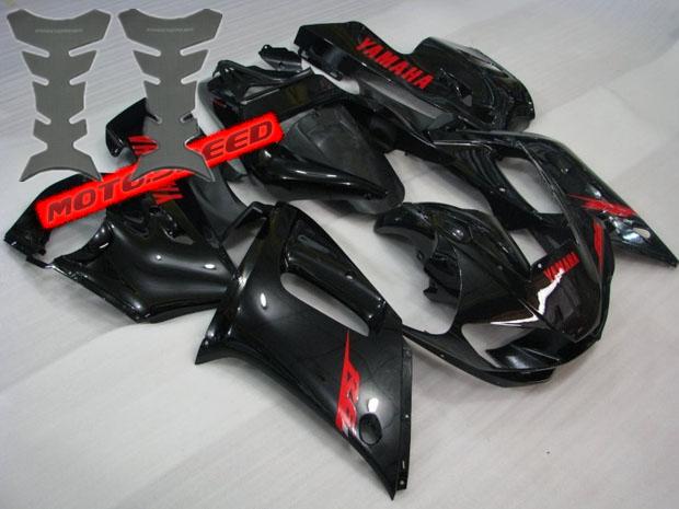 Free tank pad ! fairing for yamaha 1998-2002 98 02 yzf r6 plastic injection k30