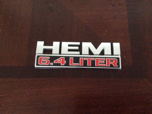 2013 2014 2015 dodge ram 6.4 hemi emblem 68154708aa 1500 2500 3500 fender