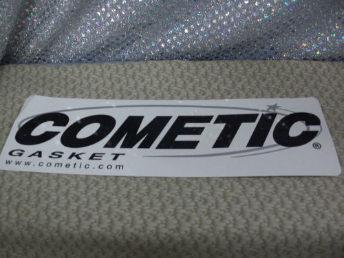 Racing sticker, cometic gasket, 10&#034; x 3.25&#034;