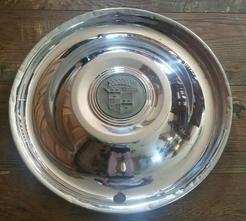 Vintage 1951 1952  cadillac wheel cover hubcap