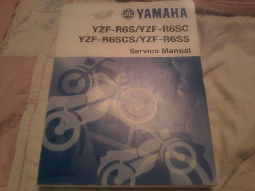 2003 yamaha yzf-r6r yzf-r6sr yzf-r6rc yzf-r6src factory service repair manual