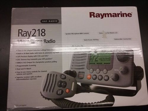 Raymarine vhf ray218