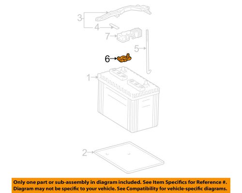 Toyota oem-battery terminal-positive term 9098205035