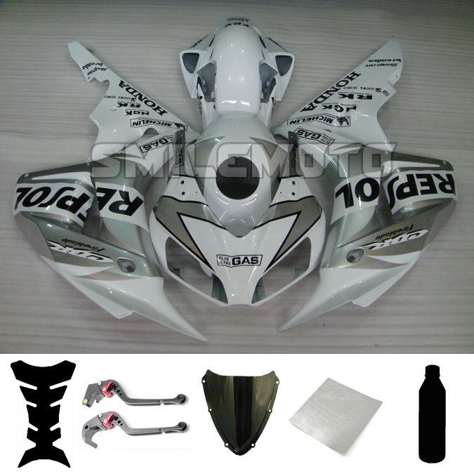 Bundle injection fairing windscreen levers for honda 2006 2007 cbr 1000 rr pak