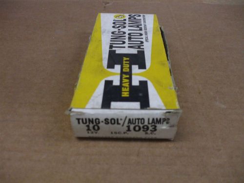 Nos tung-sol no. 1093  12v lamps-box of 10 lamps