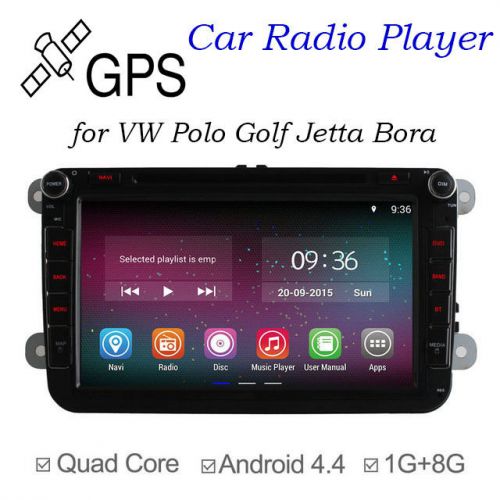 8&#039;&#039;quadcore car dvd radio player for vw polo golf jetta bora wifi/gps navigation