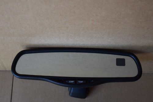 2000 2001 2002 tahoe suburban sierra yukon rear view mirror temp compass oem