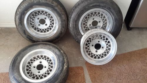 Aluminium wheels fit sunbeam tiger / alpine