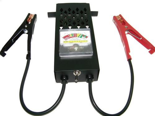 Heavy duty battery tester charging 100 amp load 6v 12v mechanics diagnostics van