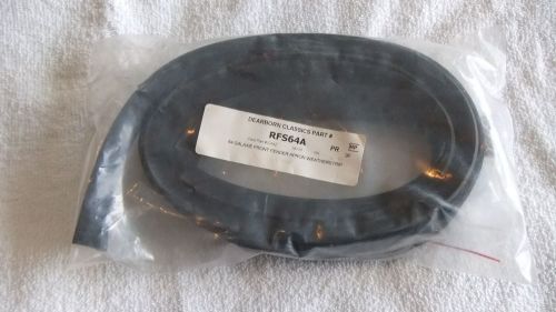 1964 ford galaxie front fender apron weatherstrip anti-squeak seals