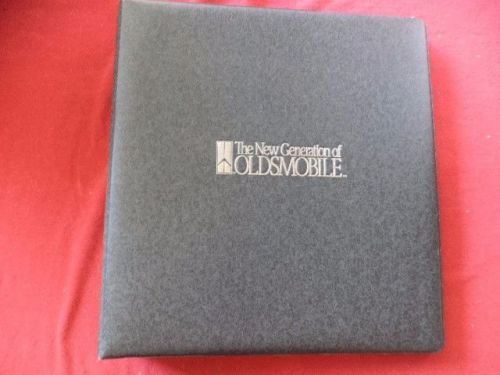 1990 the new generation of oldsmobile dealer guide book original sales handbooks