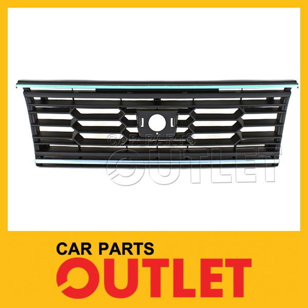 1984 subaru gl 4wd non-turbo grille matte black chrome molding 1985-1987 brat gl