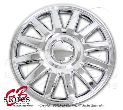 One set (4pcs) of 15 inch chrome wheel skin cover hubcap hub caps 15" style#610