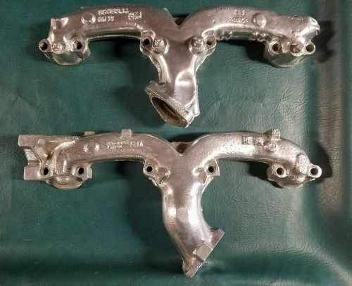 Ceramic small block chevrolet manifolds