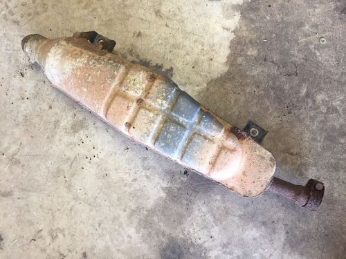 1988 yamaha yfm 225 moto 4 - exhaust muffler oem