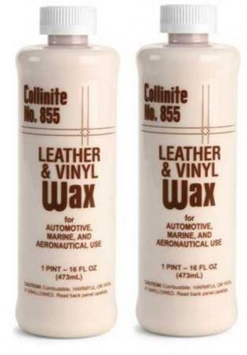 Collinite automotive leather &amp; vinyl wax (2 pint pack)