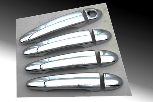 Chrome door handle cover set for bmw e60 5 series 525 530 new