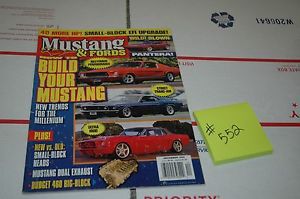 Mustangs &amp; fords magazine how to build your own mustang december 1991 (#552)