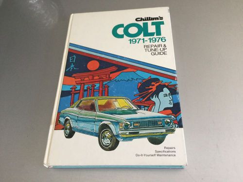 1971-1976 dodge colt chilton&#039;s repair manual gt coupe carousel ht 4g32, g52b 2.0