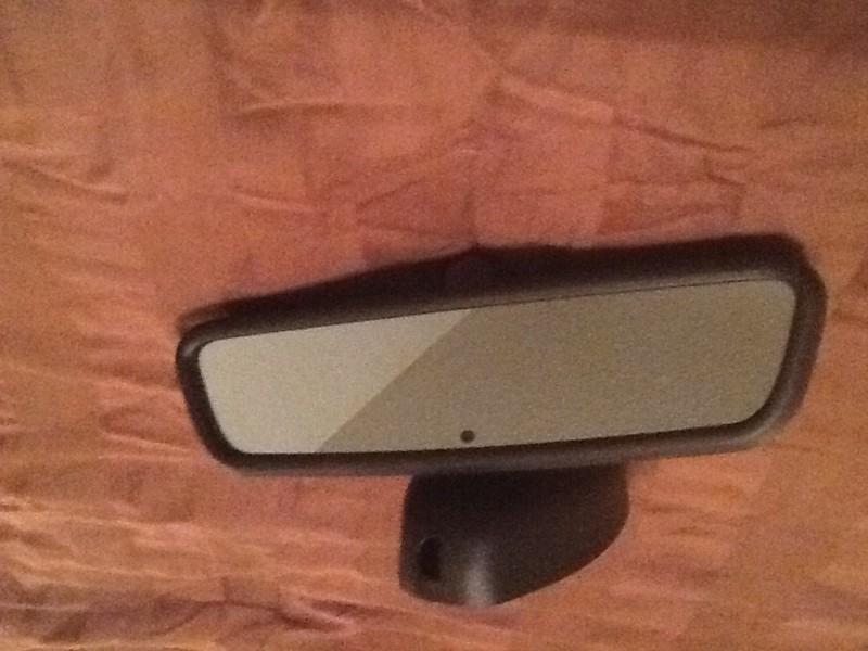 1998 - 2005 bmw e39 528 540 auto dim rear view mirror w/ security led 99 00 04 