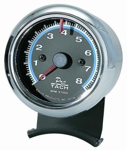 Equus 6076 chrome tachometer - measures 2 1/2-inches