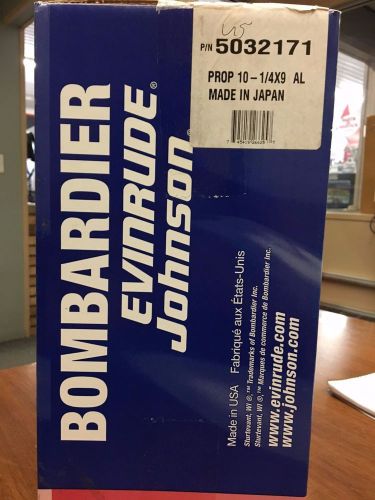 Evinrude johnson bombardier p/n 5032171 prop 10-1/4x9al