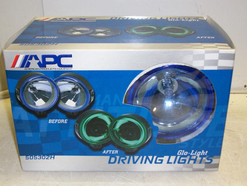 Brand new! apc 4" fog/driving lights glo-light ring