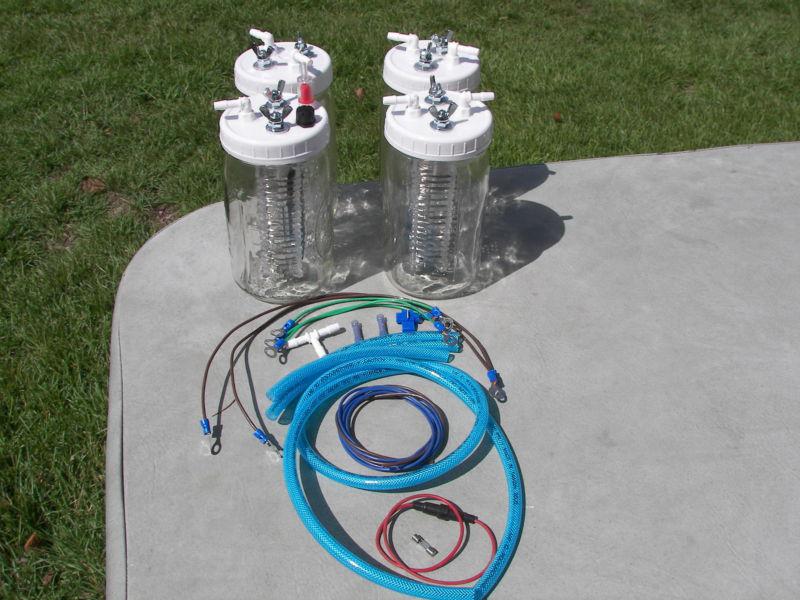 Hho hydrogen generator  4 cell  kit  complete water4gas has all parts needed