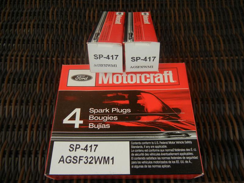 Motorcraft sp-417 sparkplugs set of 6 new