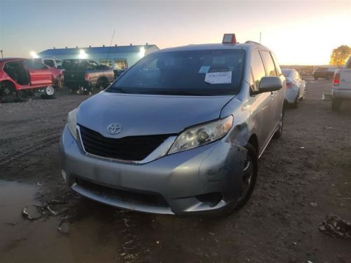 2011 toyota sienna black passenger front seat belt assembly 732100-8040b1 oem.