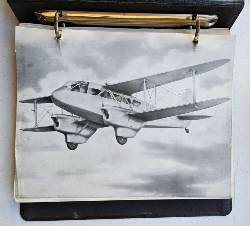 Original dehavilland dh-89 dragon rapide care &amp; maintenance manual