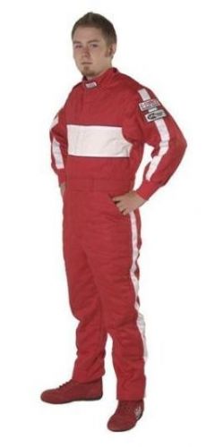 G-force 4380smlrd gf 505 red small triple layer racing suit