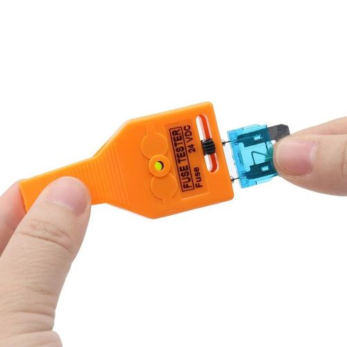 Indicator light car fuse tester and puller for clear fuse status display