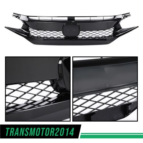 Front bumper cover new fit for 2016-2021 honda civic 10th-gen sedan coupe type-r