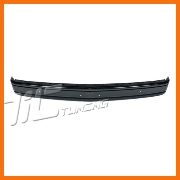 92-94 gmc safari van 2wd front bumper face bar gm1002169 primed steel strip hole