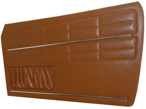 Door trim doorboard door panels tobacco brown tobaco vw karmann ghia-