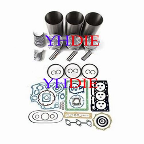 New std k3m overhaul rebuild kit for mitsubishi engine case 1140 compact tractor