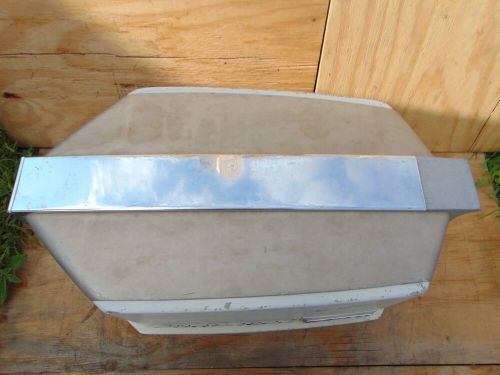 Vintage chrysler 45 hp &#034;alternator&#034; outboard hood cowl late 1960s early 1970s