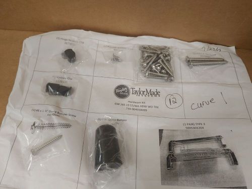 Grady white *oem* 285 windshield hardware kit (2015) #10-1281 w/ support bars