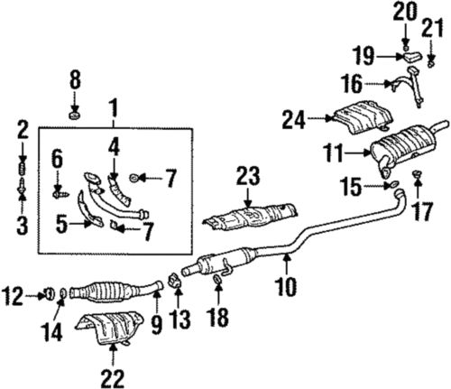 Genuine gm gasket 94856626