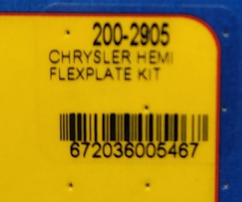 Arp 200-2905 chrysler hemi 8-bolt pattern flexplate bolt kit