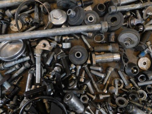 2003 03 bmw r1200cl misc nuts bolts &amp; brackets hardware parts lot box