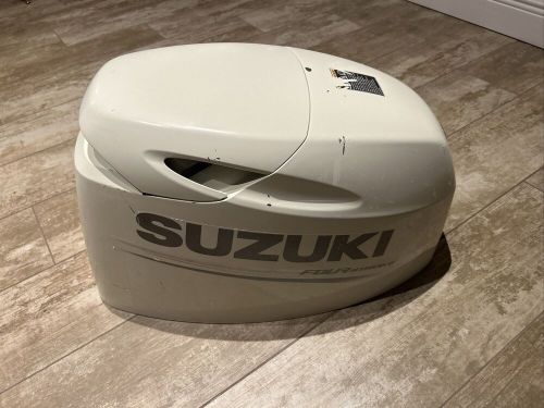 Oem suzuki outboard df 60 a white engine cowling cowl white